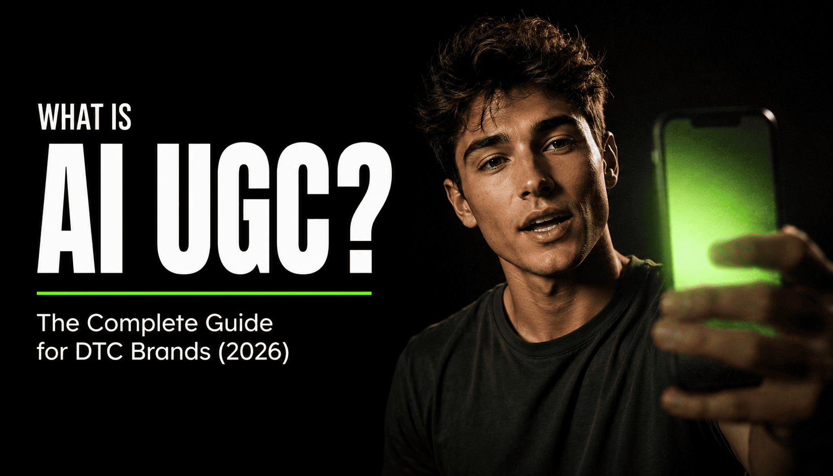 What Is AI UGC? The Complete Guide for DTC Brands (2026)