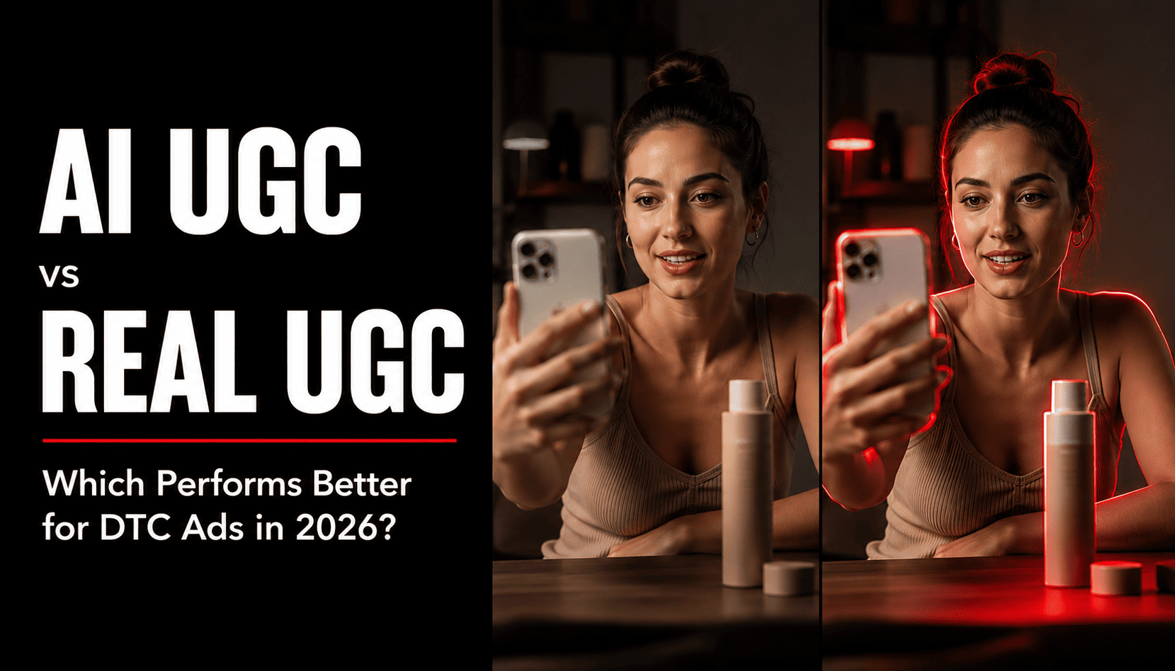 AI UGC vs Real UGC: Which Performs Better for DTC Ads in 2026?