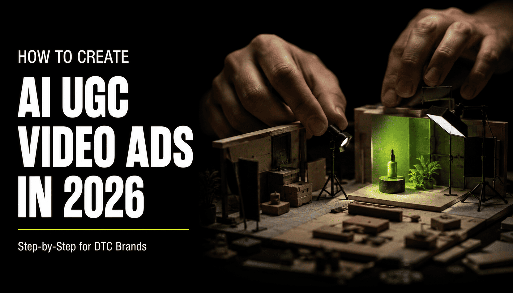 How to Create AI UGC Video Ads in 2026 (Step-by-Step for DTC Brands)
