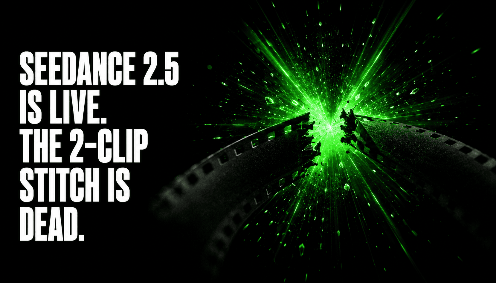 Seedance 2.5 is Live on UGCad AI: The AI Video Model That Kills the 2-Clip Stitch