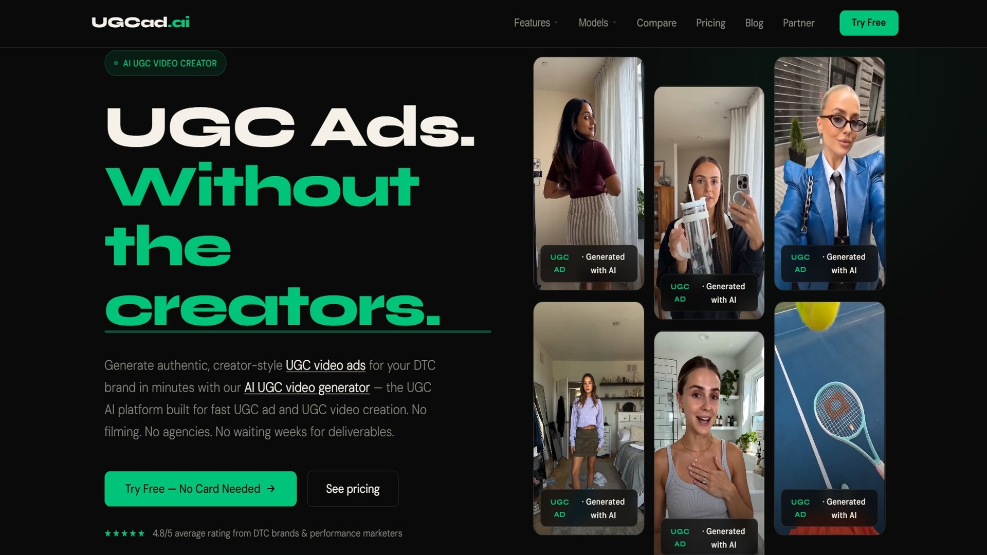 UGCad AI banner