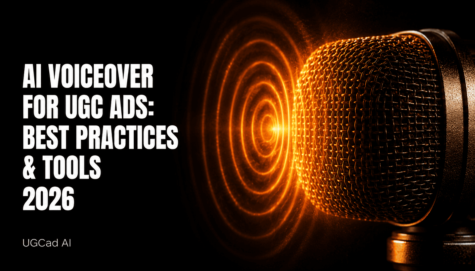 AI Voiceover for UGC Ads